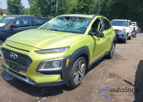 2019 Hyundai Kona Limited z USA, uszkodzony, nr VIN KM8K3CA58KU390641